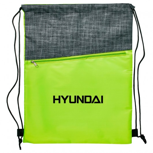 Lime Green Rio Crosshatch Backsacks